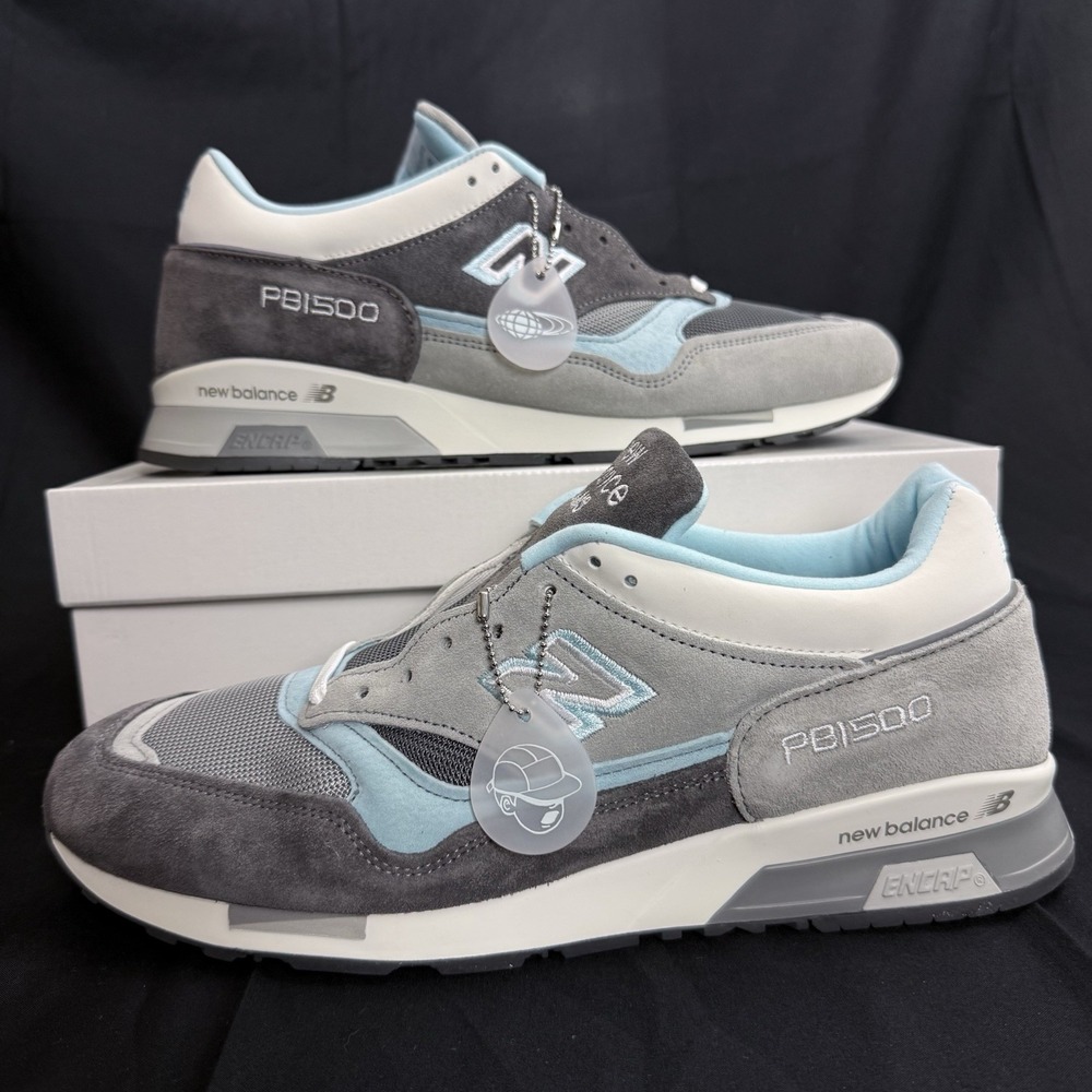 New Balance 1500 Made In England BEAMS Paperboy Paris 'Ice Boy' Size 12